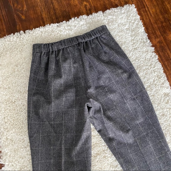 Aritzia Babaton Conan Crop Classic Wool and Cashmere Pants SZ 0 Gray - Picture 5 of 11
